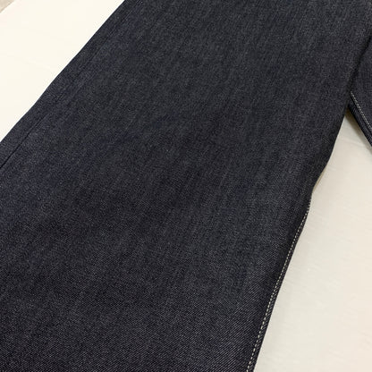 【中古品】【メンズ】 GRAPHPAPER グラフペーパー SELVAGE DENIM FIVE POCKET WIDE STRAIGHT PANTS GU263-40059RB セルヴィッジ デニム ファイブ ワイド ストレート パンツ ボトムス ジーンズ 151-260826-sa-17-tei サイズ：2 カラー：インディゴ 万代Net店