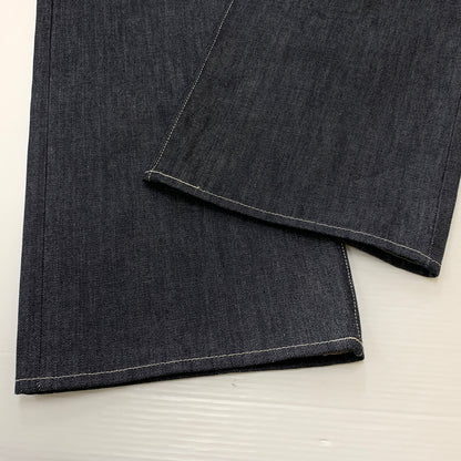 【中古品】【メンズ】 GRAPHPAPER グラフペーパー SELVAGE DENIM FIVE POCKET WIDE STRAIGHT PANTS GU263-40059RB セルヴィッジ デニム ファイブ ワイド ストレート パンツ ボトムス ジーンズ 151-260826-sa-17-tei サイズ：2 カラー：インディゴ 万代Net店