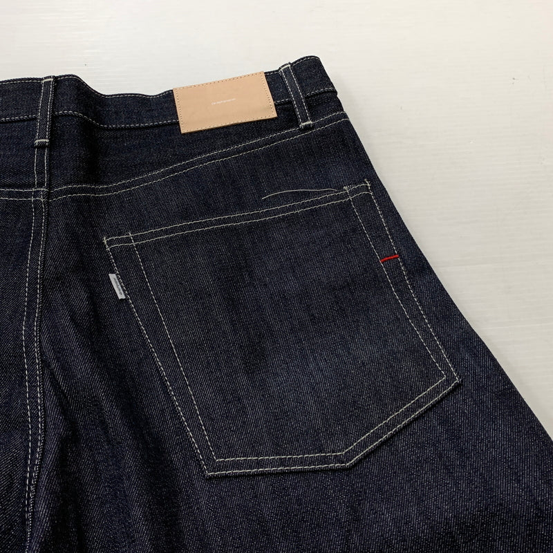 【中古品】【メンズ】 GRAPHPAPER グラフペーパー SELVAGE DENIM FIVE POCKET WIDE STRAIGHT PANTS GU263-40059RB セルヴィッジ デニム ファイブ ワイド ストレート パンツ ボトムス ジーンズ 151-260826-sa-17-tei サイズ：2 カラー：インディゴ 万代Net店
