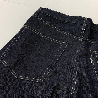 【中古品】【メンズ】 GRAPHPAPER グラフペーパー SELVAGE DENIM FIVE POCKET WIDE STRAIGHT PANTS GU263-40059RB セルヴィッジ デニム ファイブ ワイド ストレート パンツ ボトムス ジーンズ 151-260826-sa-17-tei サイズ：2 カラー：インディゴ 万代Net店
