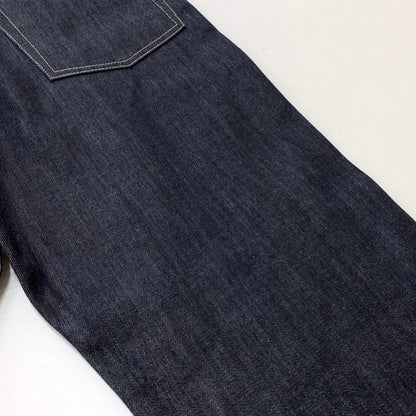 【中古品】【メンズ】 GRAPHPAPER グラフペーパー SELVAGE DENIM FIVE POCKET WIDE STRAIGHT PANTS GU263-40059RB セルヴィッジ デニム ファイブ ワイド ストレート パンツ ボトムス ジーンズ 151-260826-sa-17-tei サイズ：2 カラー：インディゴ 万代Net店