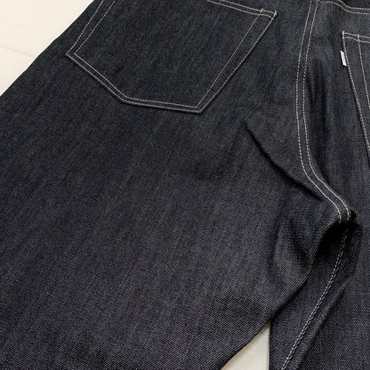 【中古品】【メンズ】 GRAPHPAPER グラフペーパー SELVAGE DENIM FIVE POCKET WIDE STRAIGHT PANTS GU263-40059RB セルヴィッジ デニム ファイブ ワイド ストレート パンツ ボトムス ジーンズ 151-260826-sa-17-tei サイズ：2 カラー：インディゴ 万代Net店