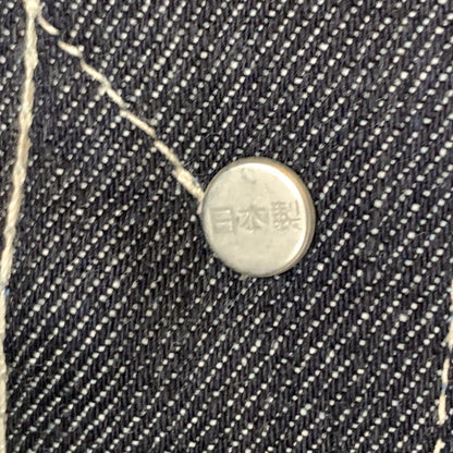 【中古品】【メンズ】 GRAPHPAPER グラフペーパー SELVAGE DENIM FIVE POCKET WIDE STRAIGHT PANTS GU263-40059RB セルヴィッジ デニム ファイブ ワイド ストレート パンツ ボトムス ジーンズ 151-260826-sa-17-tei サイズ：2 カラー：インディゴ 万代Net店
