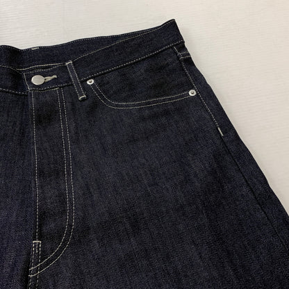 【中古品】【メンズ】 GRAPHPAPER グラフペーパー SELVAGE DENIM FIVE POCKET WIDE STRAIGHT PANTS GU263-40059RB セルヴィッジ デニム ファイブ ワイド ストレート パンツ ボトムス ジーンズ 151-260826-sa-17-tei サイズ：2 カラー：インディゴ 万代Net店
