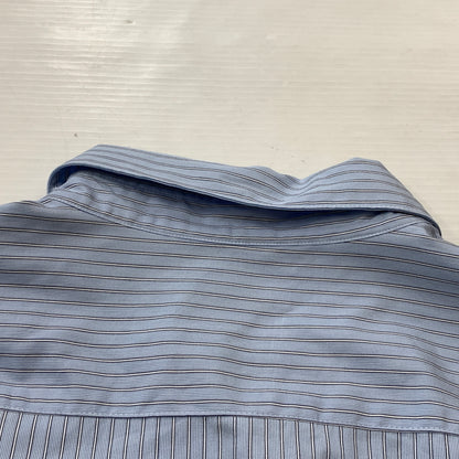 【中古品】【メンズ】 UNIFOAM EXEPERIMENT ユニフォーム エクスペリメント PRINT SHIRT UE-252020 IN-PROCESS ペイント シャツ 長袖 トップス 142-260826-sa-03-tei サイズ：4 カラー：ストライプ 万代Net店