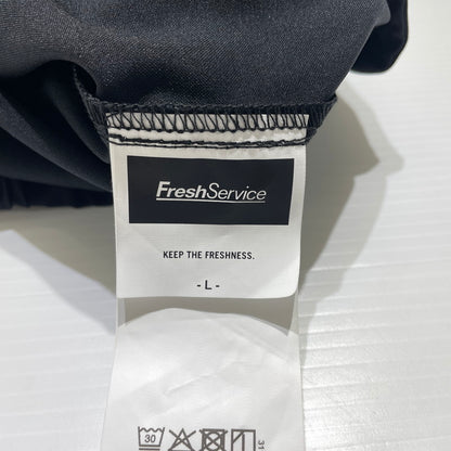 【中古品】【メンズ】 FRESH SERVICE フレッシュサービス SYNTHETIC WOOL TRACK SUIT × PANTS SETUP FSR261-60230 シンセティックウール トラックスーツ パンツ セットアップ トラックジャケット 140-260826-ko-10-teih サイズ：L カラー：ブラック 万代Net店