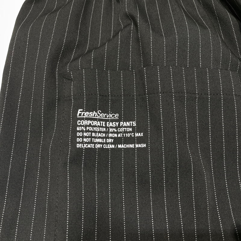 【中古品】【メンズ】 FRESH SERVICE フレッシュサービス CORPORATE EASY PANTS FSW-22-PT_01 コーポレート イージー パンツ ボトムス 151-260826-ko-15-teih サイズ：F カラー：ブラック系 万代Net店