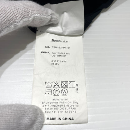 【中古品】【メンズ】 FRESH SERVICE フレッシュサービス CORPORATE EASY PANTS FSW-22-PT_01 コーポレート イージー パンツ ボトムス 151-260826-ko-15-teih サイズ：F カラー：ブラック系 万代Net店