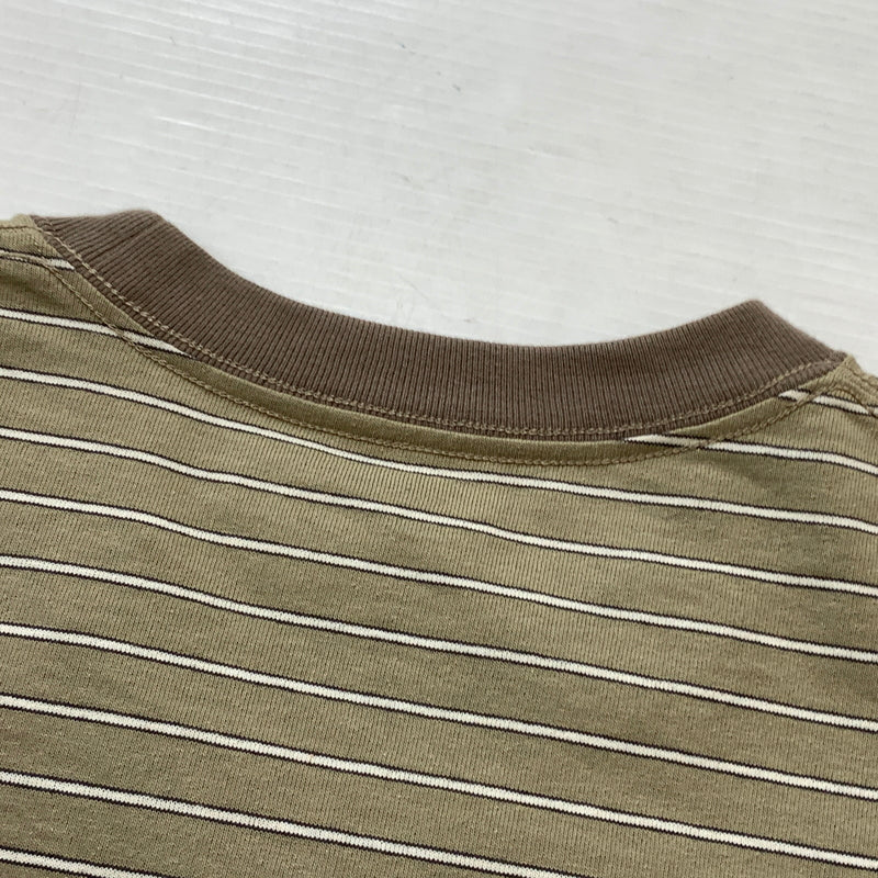 【中古品】【メンズ】 FRESHSERVICE フレッシュ サービス FSC262-70119 CONPACT DRY BORDER TEE コンパクト ドライ ボーダー Tシャツ 半袖 トップス 140-260826-sa-11-tei サイズ：M カラー：ベージュ 万代Net店