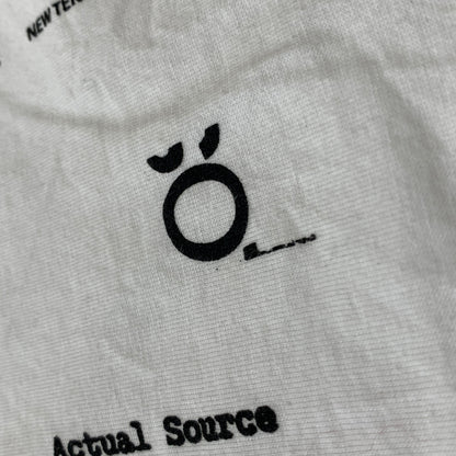 【中古品】【メンズ】 ACTUAL SOURCE アクチュアル ソース × FRESH SERVICE フレッシュ サービス L/S BOOK TEE ロング スリーブ ブック Tシャツ 長袖 トップス 140-260826-sa-10-tei サイズ：L カラー：ホワイト 万代Net店