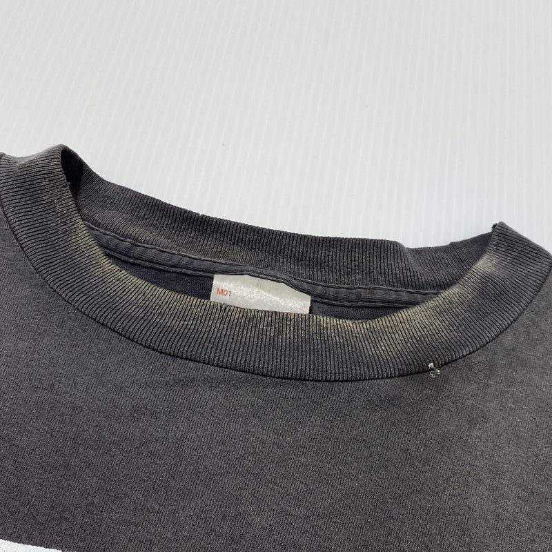 【現状渡し品】【メンズ】 Saint MXXXXXX セント マイケル FF_SS T-SHIRT FAST FURIOUS SM-MK8-0000-C06 ファスト アンド フュリアス ショートスリーブ Tシャツ 半袖 トップス ワイルドスピード 142-260824-sa-11-tei サイズ：L カラー：グレー 万代Net店