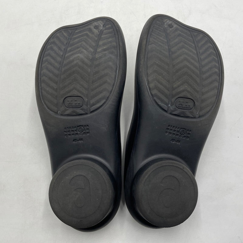 【中古品】【メンズ】 MM6 MAISON MARGIELA エムエムシックス メゾンマルジェラ 24SS ATOMIC CLOG SLIPPER アナトミック クロッグ スリッパ シューズ サンダル 靴 164-260824-yo-10-teih サイズ：43-44/本体のみ カラー：ブラック 万代Net店