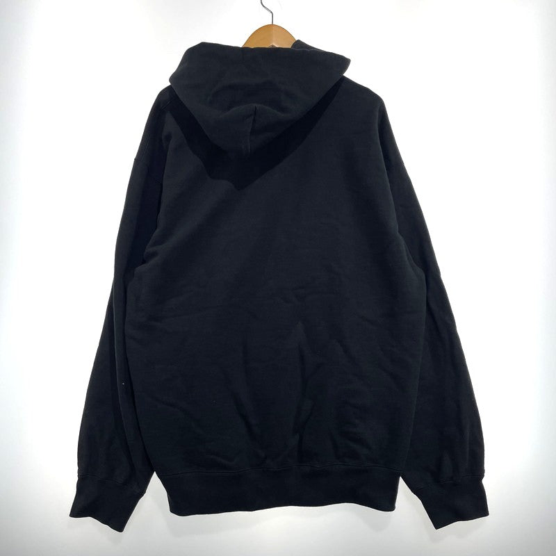 【中古品】【メンズ】 WACKMARIA ワコマリア × HIGH TIMES ハイタイムズ 別注コラボ HEAVY WEIGHT HOODIE ヘビーウェイト フーディ 長袖 トップス プルオーパーパーカー 140-260824-yo-08-teih サイズ：XL カラー：ブラック 万代Net店