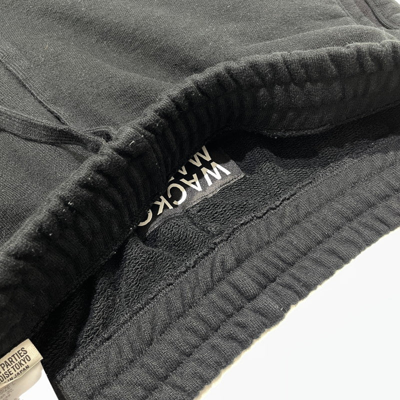 【中古品】【メンズ】 WACKMARIA ワコマリア × HIGH TIMES ハイタイムズ 別注コラボ HEAVY WEIGHT SWEAT PANTS ヘビーウェイト スウェット パンツ ボトムス 151-260824-yo-01-teih サイズ：L カラー：ブラック 万代Net店