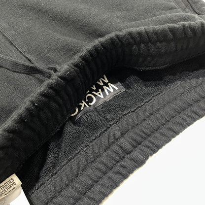 【中古品】【メンズ】 WACKMARIA ワコマリア × HIGH TIMES ハイタイムズ 別注コラボ HEAVY WEIGHT SWEAT PANTS ヘビーウェイト スウェット パンツ ボトムス 151-260824-yo-01-teih サイズ：L カラー：ブラック 万代Net店