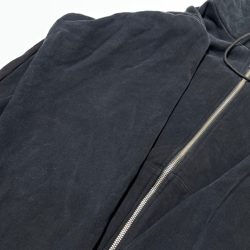 【中古品】【メンズ】 MLVINCE メルヴィンス CLASSIC LOGO ZIP UP HOODIE MV2022-11 クラシック ロゴ ジップアップ フーディ 長袖 トップス パーカー 141-260824-yo-07-teih サイズ：L カラー：ブラック 万代Net店