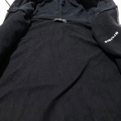 【中古品】【メンズ】 MLVINCE メルヴィンス CLASSIC LOGO ZIP UP HOODIE MV2022-11 クラシック ロゴ ジップアップ フーディ 長袖 トップス パーカー 141-260824-yo-07-teih サイズ：L カラー：ブラック 万代Net店