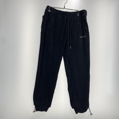 【中古品】【メンズ】 MLVINCE メルヴィンス CLASSIC LOGO SWEAT PANTS MV2022 クラシック ロゴ スウェットパンツ ボトムス 153-260824-yo-02-teih サイズ：L カラー：ブラック 万代Net店