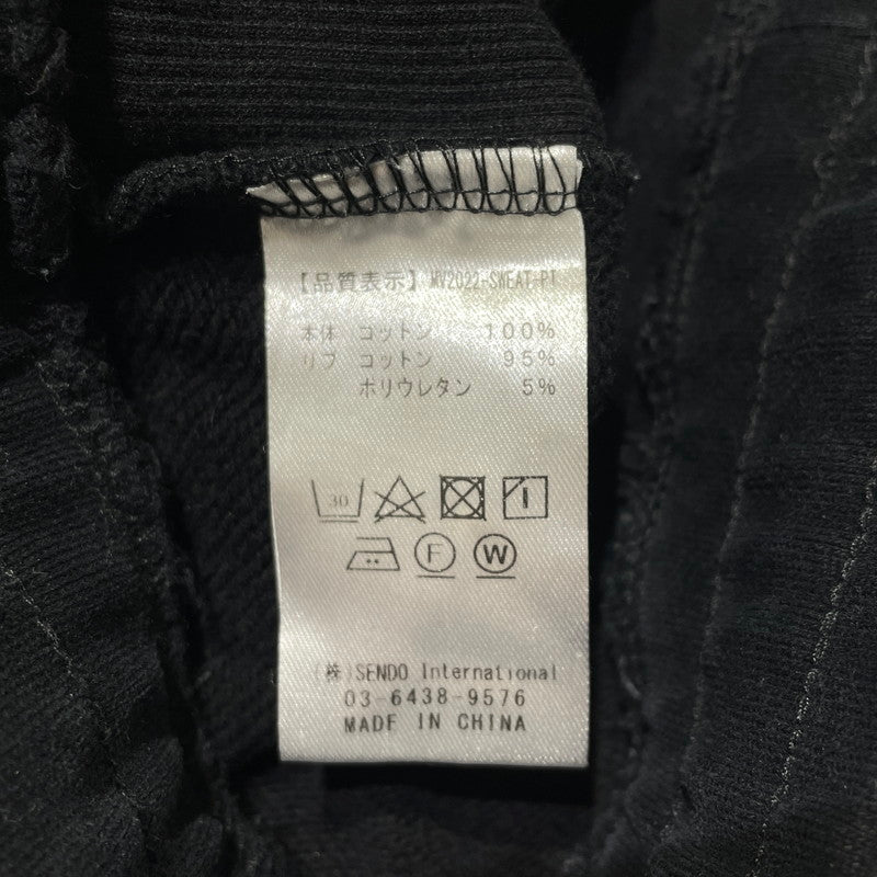 【中古品】【メンズ】 MLVINCE メルヴィンス CLASSIC LOGO SWEAT PANTS MV2022 クラシック ロゴ スウェットパンツ ボトムス 153-260824-yo-02-teih サイズ：L カラー：ブラック 万代Net店