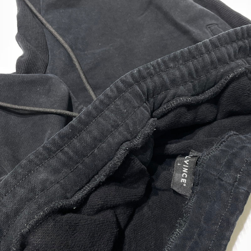 【中古品】【メンズ】 MLVINCE メルヴィンス CLASSIC LOGO SWEAT PANTS MV2022 クラシック ロゴ スウェットパンツ ボトムス 153-260824-yo-02-teih サイズ：L カラー：ブラック 万代Net店