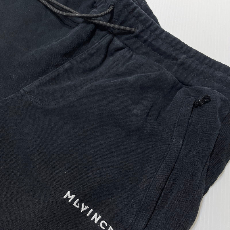 【中古品】【メンズ】 MLVINCE メルヴィンス CLASSIC LOGO SWEAT PANTS MV2022 クラシック ロゴ スウェットパンツ ボトムス 153-260824-yo-02-teih サイズ：L カラー：ブラック 万代Net店