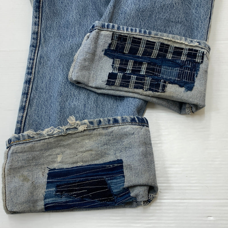 【現状渡し品】【メンズ】 LEVI'S リーバイス DENIM 104M J22 J33906 0606 501XX デニム ボトムス 1947年モデル復刻 BIGE 156-260825-sa-07-tei サイズ：36 カラー：インディゴ 万代Net店