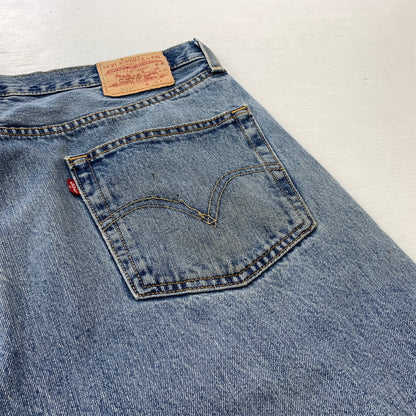 【現状渡し品】【メンズ】 LEVI'S リーバイス DENIM 104M J22 J33906 0606 501XX デニム ボトムス 1947年モデル復刻 BIGE 156-260825-sa-07-tei サイズ：36 カラー：インディゴ 万代Net店