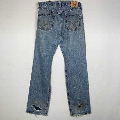 【現状渡し品】【メンズ】 LEVI'S リーバイス DENIM 104M J22 J33906 0606 501XX デニム ボトムス 1947年モデル復刻 BIGE 156-260825-sa-07-tei サイズ：36 カラー：インディゴ 万代Net店