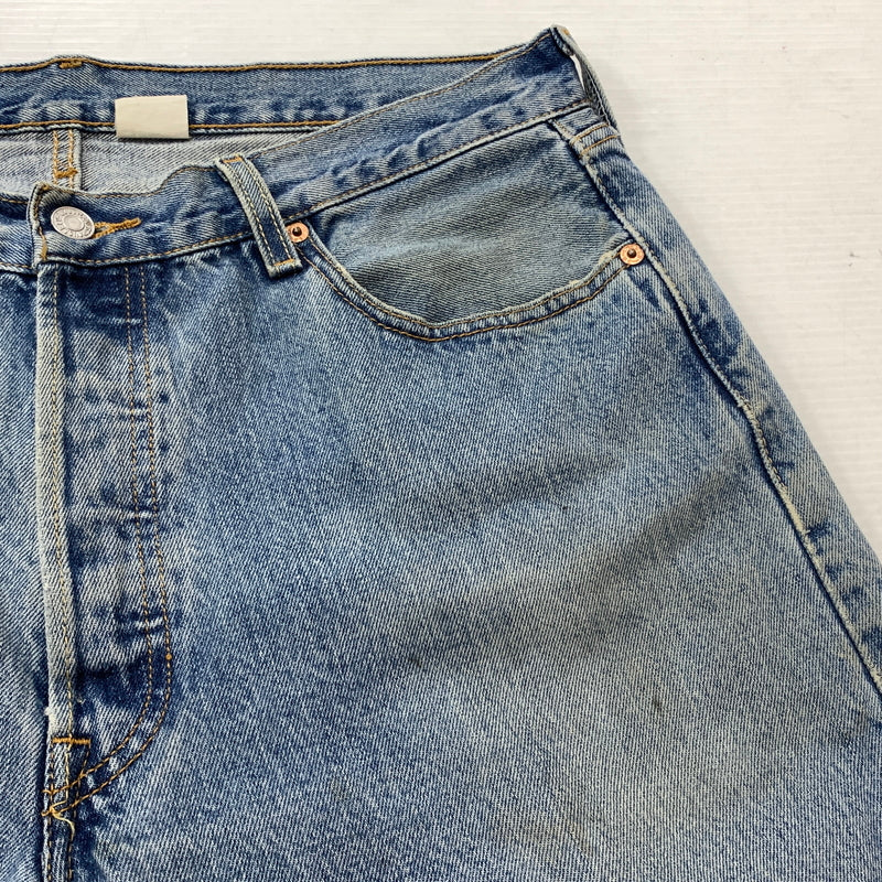 【現状渡し品】【メンズ】 LEVI'S リーバイス DENIM 104M J22 J33906 0606 501XX デニム ボトムス 1947年モデル復刻 BIGE 156-260825-sa-07-tei サイズ：36 カラー：インディゴ 万代Net店
