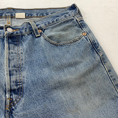 【現状渡し品】【メンズ】 LEVI'S リーバイス DENIM 104M J22 J33906 0606 501XX デニム ボトムス 1947年モデル復刻 BIGE 156-260825-sa-07-tei サイズ：36 カラー：インディゴ 万代Net店