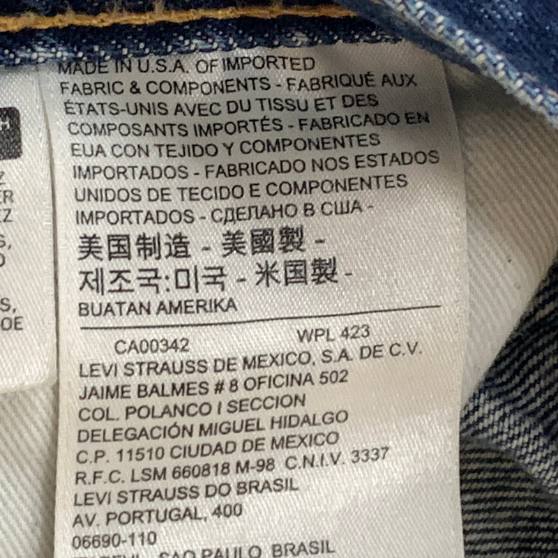 【現状渡し品】【メンズ】 LEVI'S PREMIUM リーバイス プレミアム 5244 501 BIGE DENIM ビッグ デニム ボトムス USA製 156-260825-sa-13-tei サイズ：36 カラー：インディゴ 万代Net店