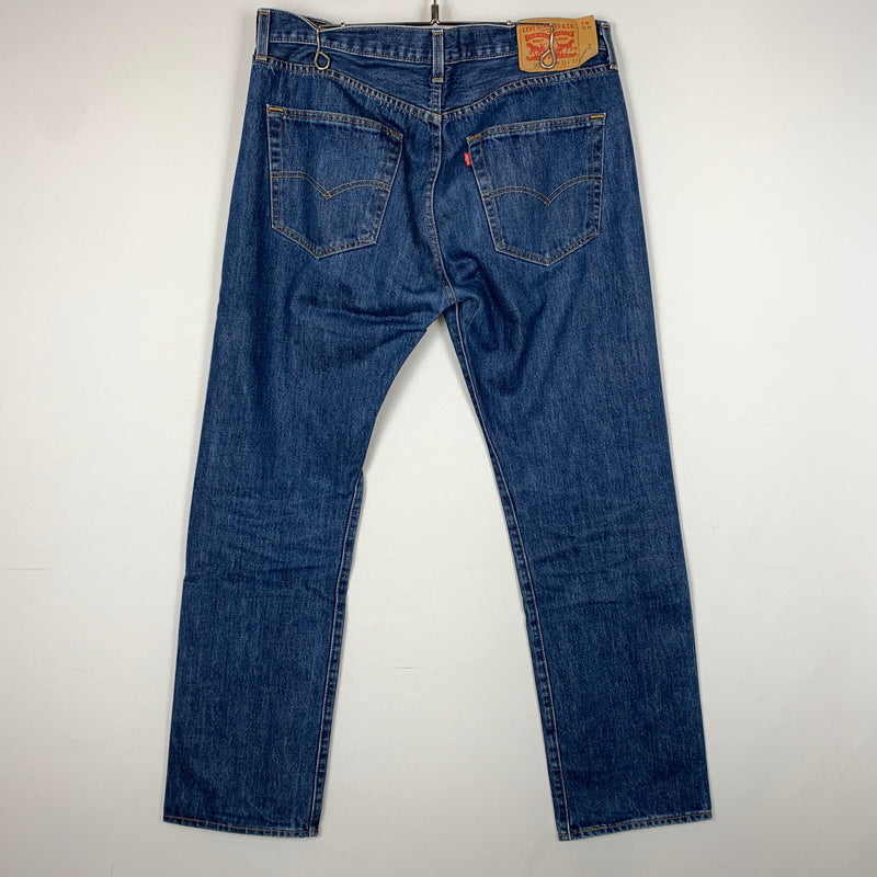 【中古品】【メンズ】 LEVI’S リーバイス DENIM BOTOM 4996 00501-0194 ボトム ボトムス ジーンズ 156-260825-sa-12-tei サイズ：35 カラー：インディゴ 万代Net店