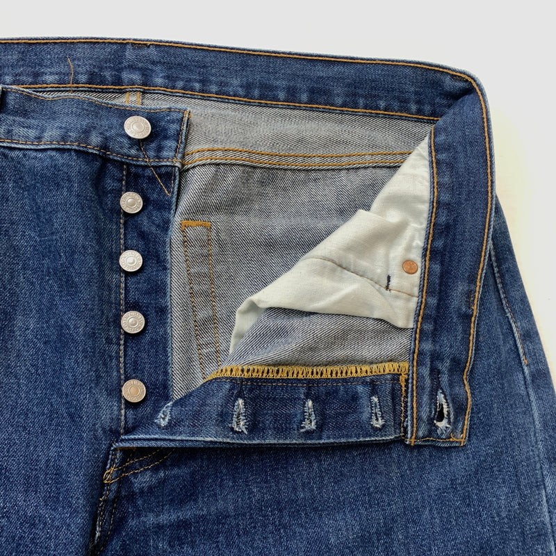 【中古品】【メンズ】 LEVI’S リーバイス DENIM BOTOM 4996 00501-0194 ボトム ボトムス ジーンズ 156-260825-sa-12-tei サイズ：35 カラー：インディゴ 万代Net店