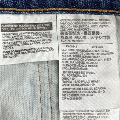 【中古品】【メンズ】 LEVI’S リーバイス DENIM BOTOM 4996 00501-0194 ボトム ボトムス ジーンズ 156-260825-sa-12-tei サイズ：35 カラー：インディゴ 万代Net店