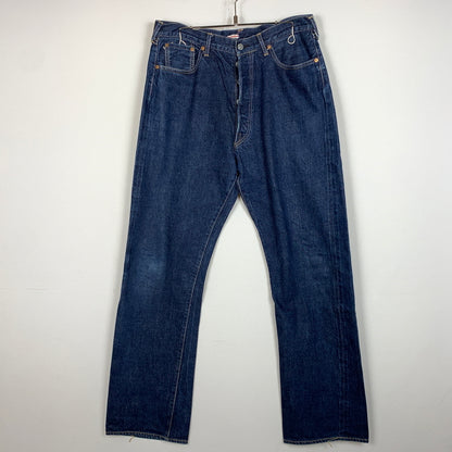 【中古品】【メンズ】 KAPTAIN SUNSHINE キャプテン サンシャイン BAGGY CUT DENIM バギー カット デニム ボトムス ジーンズ 156-260825-sa-10-tei サイズ：34 カラー：インディゴ 万代Net店