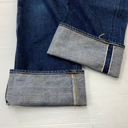 【中古品】【メンズ】 KAPTAIN SUNSHINE キャプテン サンシャイン BAGGY CUT DENIM バギー カット デニム ボトムス ジーンズ 156-260825-sa-10-tei サイズ：34 カラー：インディゴ 万代Net店