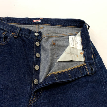 【中古品】【メンズ】 KAPTAIN SUNSHINE キャプテン サンシャイン BAGGY CUT DENIM バギー カット デニム ボトムス ジーンズ 156-260825-sa-10-tei サイズ：34 カラー：インディゴ 万代Net店