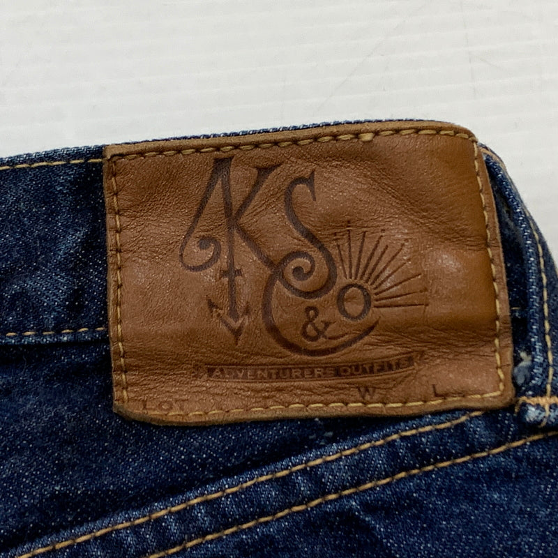 【中古品】【メンズ】 KAPTAIN SUNSHINE キャプテン サンシャイン BAGGY CUT DENIM バギー カット デニム ボトムス ジーンズ 156-260825-sa-10-tei サイズ：34 カラー：インディゴ 万代Net店