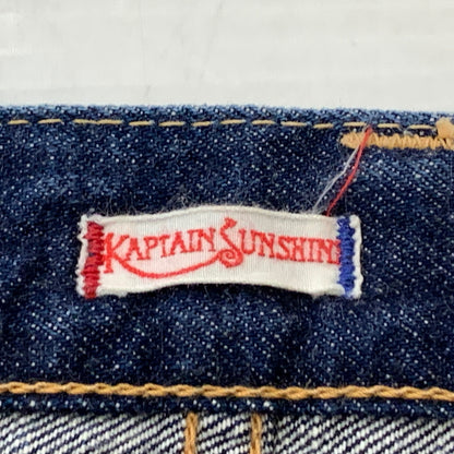【中古品】【メンズ】 KAPTAIN SUNSHINE キャプテン サンシャイン BAGGY CUT DENIM バギー カット デニム ボトムス ジーンズ 156-260825-sa-10-tei サイズ：34 カラー：インディゴ 万代Net店