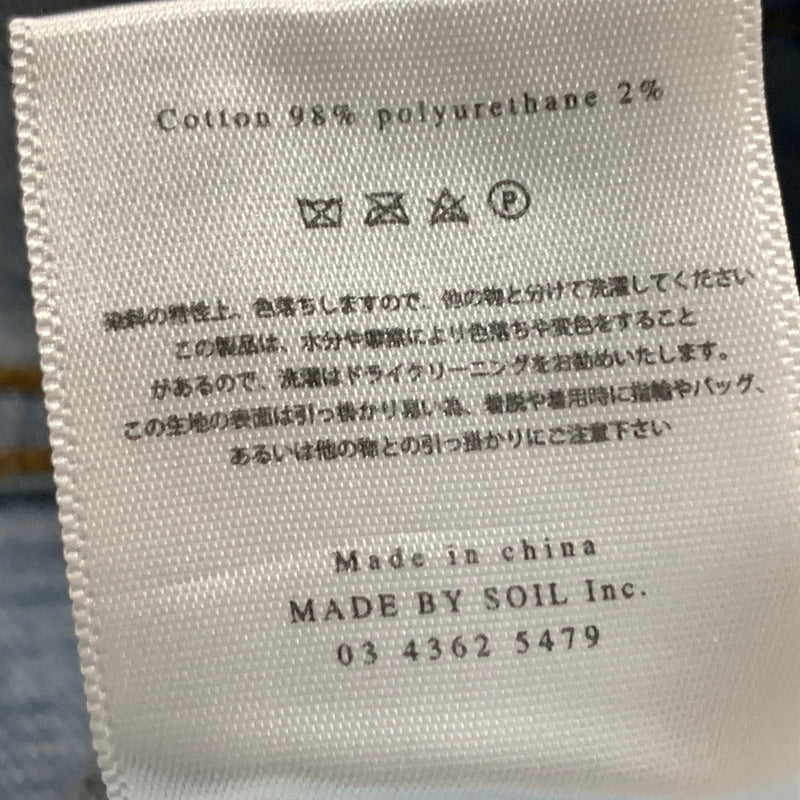 【中古品】【メンズ】 ANTHEM アンセム × A GOOD BAD INFLUENCE ア グッド バッド インフルエンス × OLI オリ 別注コラボ VENUS NATURE DENIM ヴィーナス ネイチャー デニム ボトムス ジーンズ 153-260825-sa-08-tei サイズ：L カラー：ブルー 万代Net店