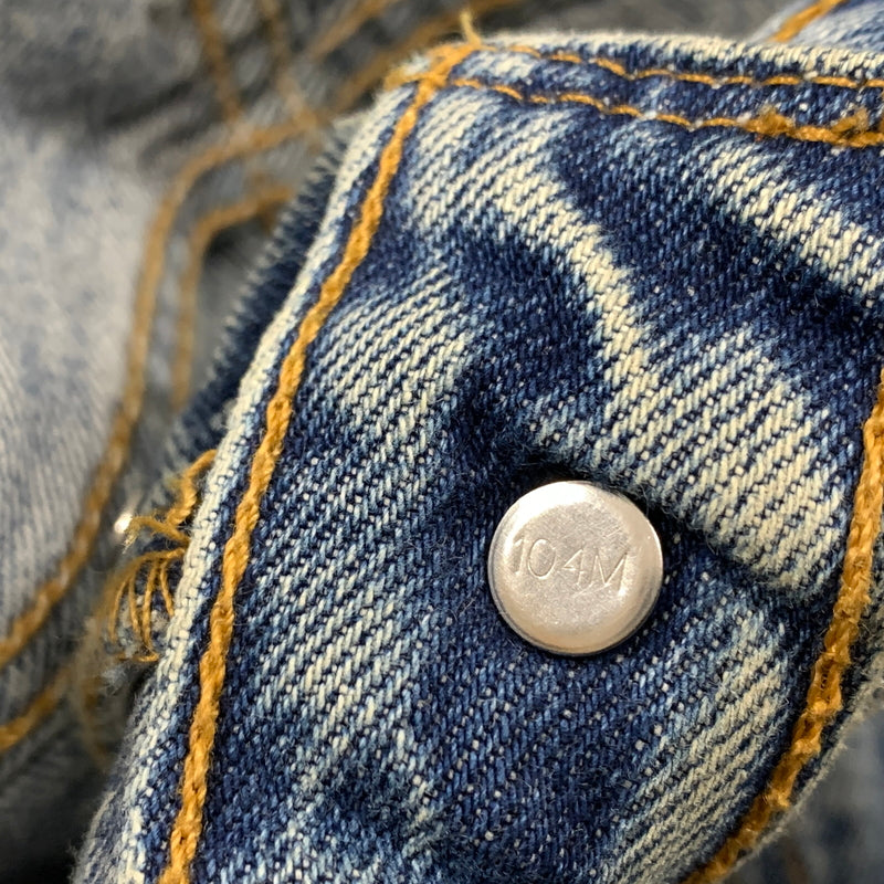 【現状渡し品】【メンズ】 LEVI'S リーバイス DENIM 104M J22 J33906 0606 501XX デニム ボトムス 1947年モデル復刻 BIGE 156-260825-sa-07-tei サイズ：36 カラー：インディゴ 万代Net店