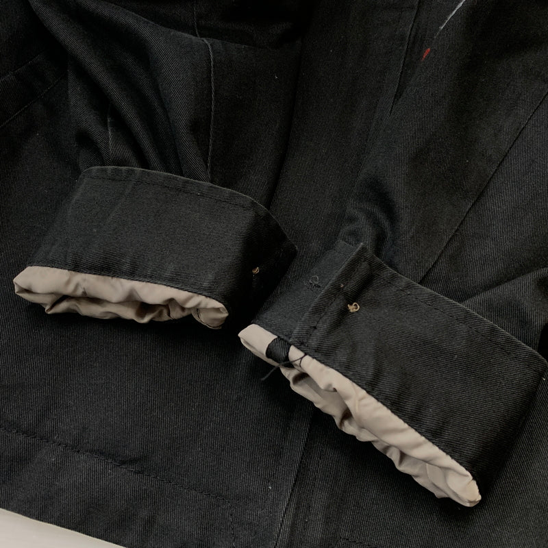 【中古品】【メンズ】 HOUSTON ヒューストン SAIGON VIET NAM JACKET サイゴン ベト ナム ジャケット アウター 145-260825-sa-04-tei サイズ：XL カラー：ブラック 万代Net店
