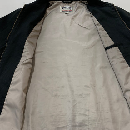 【中古品】【メンズ】 HOUSTON ヒューストン SAIGON VIET NAM JACKET サイゴン ベト ナム ジャケット アウター 145-260825-sa-04-tei サイズ：XL カラー：ブラック 万代Net店