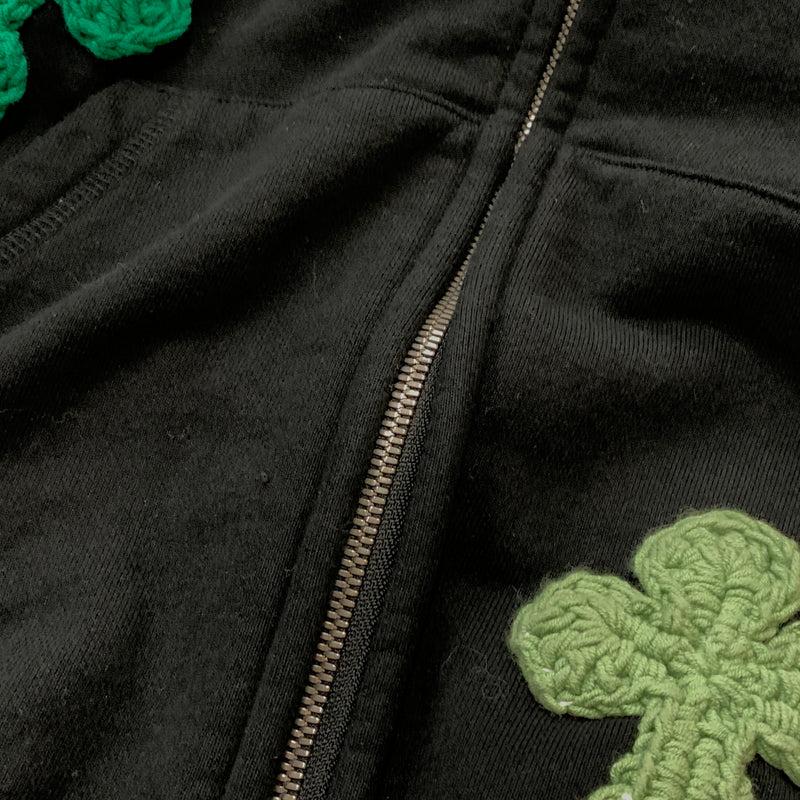 【中古品】【メンズ】 perfect ribs パーフェクト リブス × Y.A.R.N. ヤーン 別注コラボ BASIC ZIP FOODIE PR612035 ベーシック ジップ フーディー 長袖 トップス フルジップパーカー 142-260825-sa-05-tei サイズ：XL カラー：ブラック 万代Net店