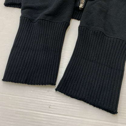 【中古品】【メンズ】 perfect ribs パーフェクト リブス × Y.A.R.N. ヤーン 別注コラボ BASIC ZIP FOODIE PR612035 ベーシック ジップ フーディー 長袖 トップス フルジップパーカー 142-260825-sa-05-tei サイズ：XL カラー：ブラック 万代Net店