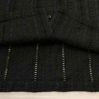 【中古品】【メンズ】 SCHOTT ショット EMBROIDERY SHIRT エンブロイダリー シャツ 半袖 トップス 145-260825-sa-06-tei サイズ：L カラー：ブラック 万代Net店
