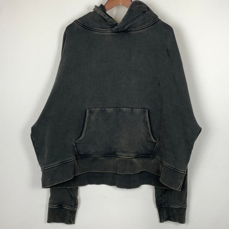 【中古品】【メンズ】 ENTIRE STUDIOS エンタイア スタジオ AW HEAVY HOOD WASHED BLACK UNU-25-1012 秋冬 ヘビー フード ウォッシュド ブラック 長袖 トップス プルーオーバー パーカー 141-260825-sa-16-tei サイズ：M カラー：ブラック 万代Net店
