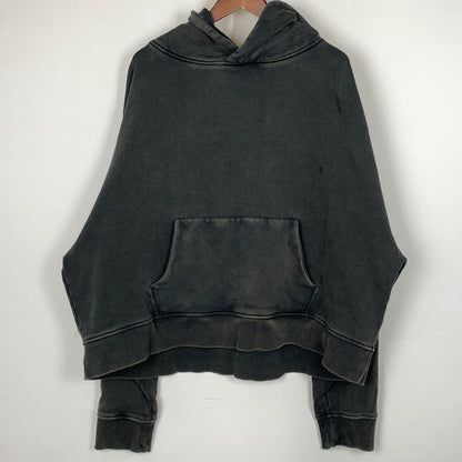 【中古品】【メンズ】 ENTIRE STUDIOS エンタイア スタジオ AW HEAVY HOOD WASHED BLACK UNU-25-1012 秋冬 ヘビー フード ウォッシュド ブラック 長袖 トップス プルーオーバー パーカー 141-260825-sa-16-tei サイズ：M カラー：ブラック 万代Net店