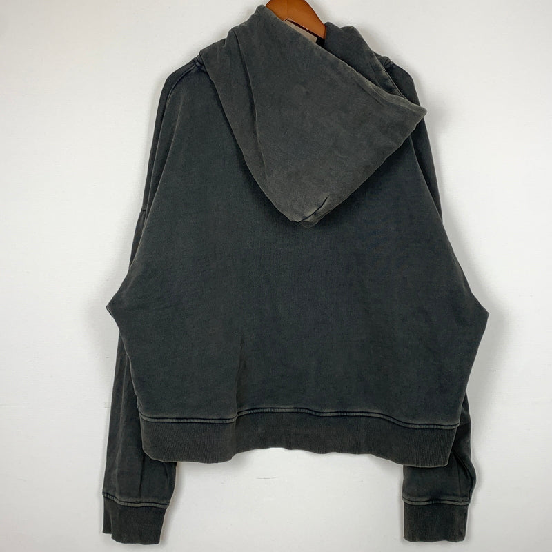 【中古品】【メンズ】 ENTIRE STUDIOS エンタイア スタジオ AW HEAVY HOOD WASHED BLACK UNU-25-1012 秋冬 ヘビー フード ウォッシュド ブラック 長袖 トップス プルーオーバー パーカー 141-260825-sa-16-tei サイズ：M カラー：ブラック 万代Net店