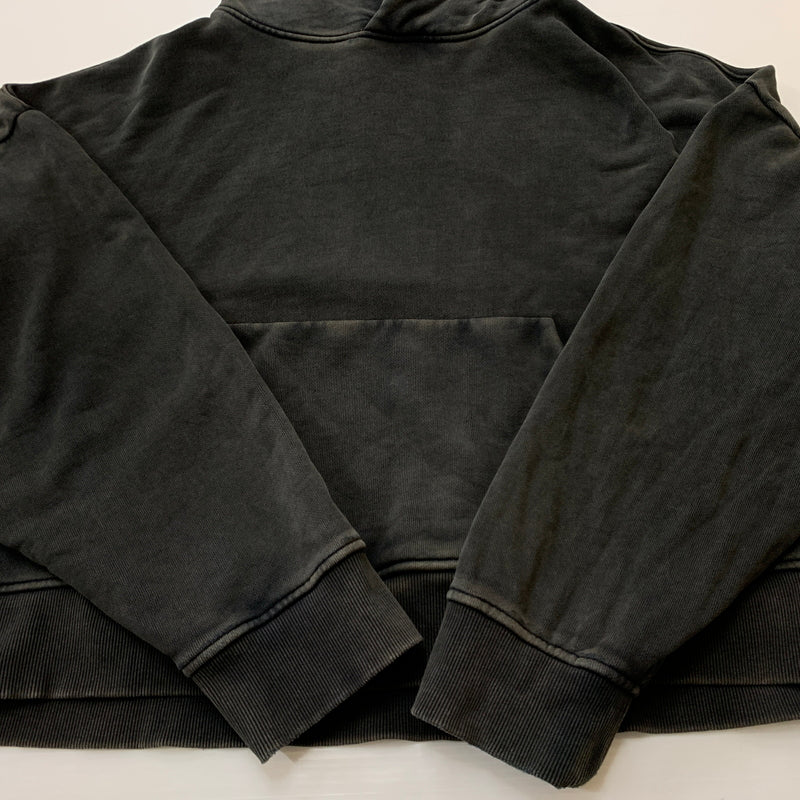 【中古品】【メンズ】 ENTIRE STUDIOS エンタイア スタジオ AW HEAVY HOOD WASHED BLACK UNU-25-1012 秋冬 ヘビー フード ウォッシュド ブラック 長袖 トップス プルーオーバー パーカー 141-260825-sa-16-tei サイズ：M カラー：ブラック 万代Net店